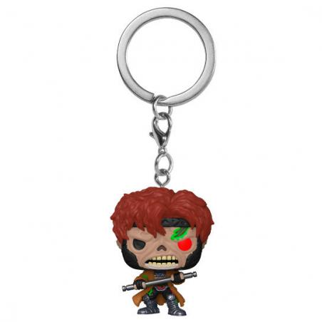 Llavero Pocket POP Marvel Zombies Gambit - Imagen 1