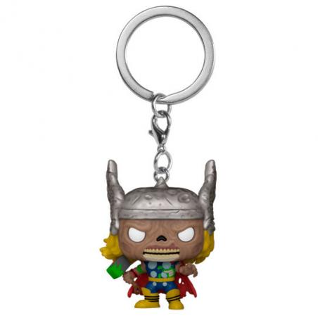 Llavero Pocket POP Marvel Zombies Thor - Imagen 1