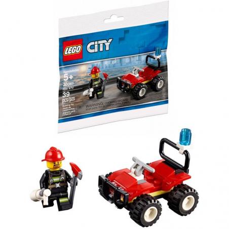 Quad Bombero Lego City - Imagen 1