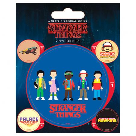Set vinilos pegatinas Stranger Things - Imagen 1