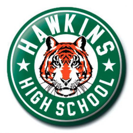Chapa Hawkins High School Stranger Things - Imagen 1