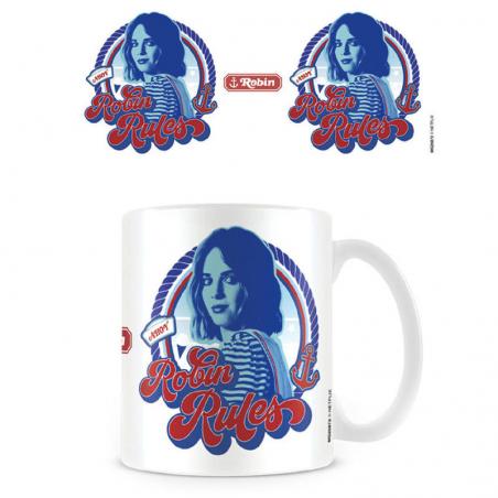 Taza Robin Rules Stranger Things - Imagen 1