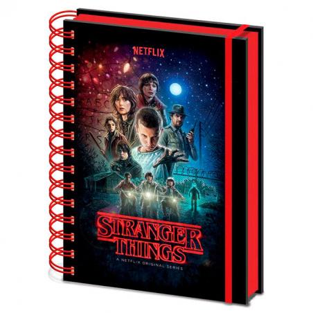 Cuaderno A5 Poster Stranger Things - Imagen 1