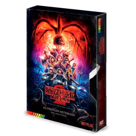 Cuaderno A5 VHS Stranger Things - Imagen 1