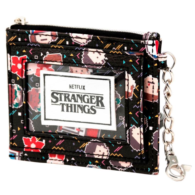 Monedero tarjetero Bits Stranger Things - Imagen 1