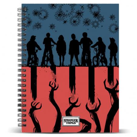 Cuaderno A5 Flag Stranger Things - Imagen 1
