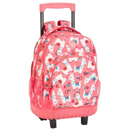 Trolley compact Glowlab Llamas 45cm - Imagen 1