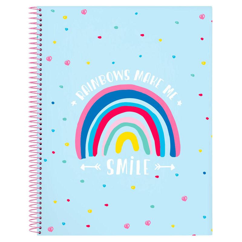 Cuaderno A4 Glowlab Rainbow - Imagen 1