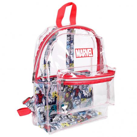 Mochila transparente Marvel 40cm - Imagen 1