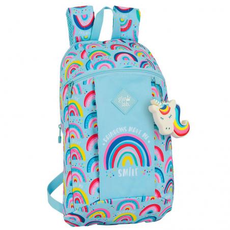Mochila Glowlab Rainbow 39cm - Imagen 1