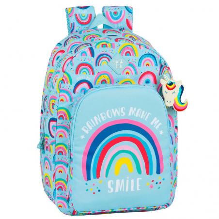 Mochila Glowlab Rainbow adaptable 46cm - Imagen 1