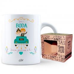 Taza Una Boda Unica Gracias a Ti - Imagen 1