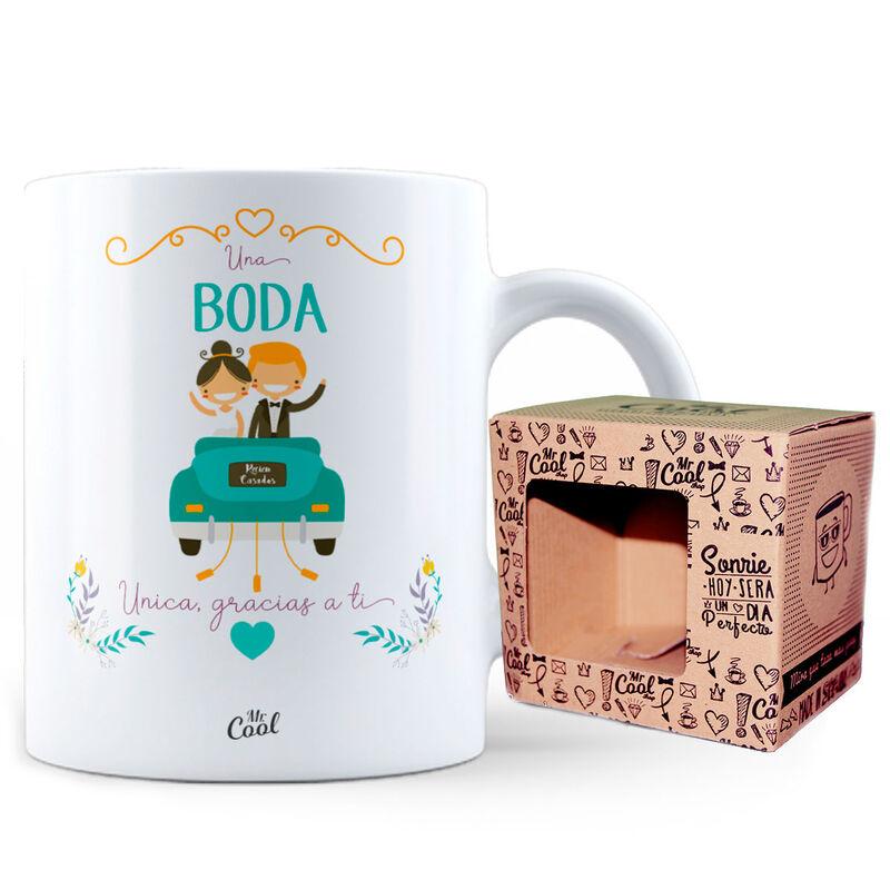 Taza Una Boda Unica Gracias a Ti - Imagen 1
