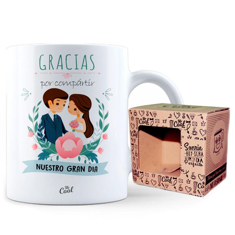 Taza Gracias Por Compartir Nuestro Gran Dia - Imagen 1