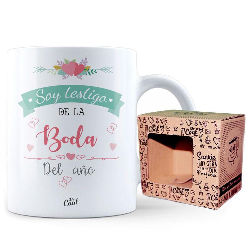 Taza Soy Testigo De La Boda Del Año - Imagen 1