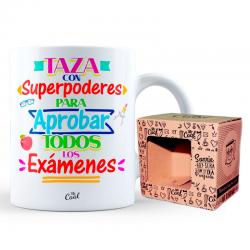 Taza Con Superpoderes Para Aprobar Todos Los Examenes - Imagen 1