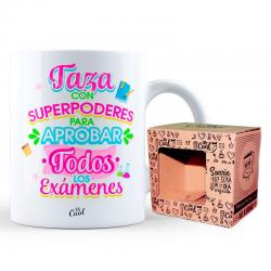 Taza Con Superpoderes Para Aprobar Todos Los Examenes - Imagen 1