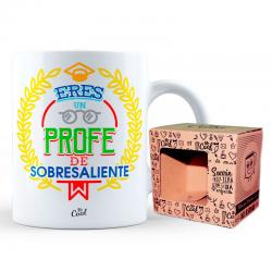 Taza Eres Un Profe De Sobresaliente - Imagen 1
