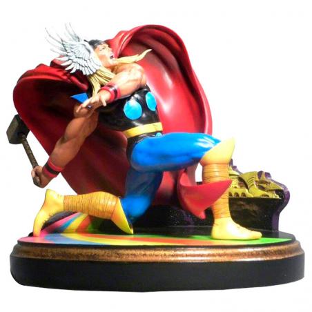 Estatua Thor Silver Surfer Marvel 23cm - Imagen 1