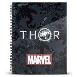 Cuaderno A5 Thor Tempest Marvel - Imagen 1