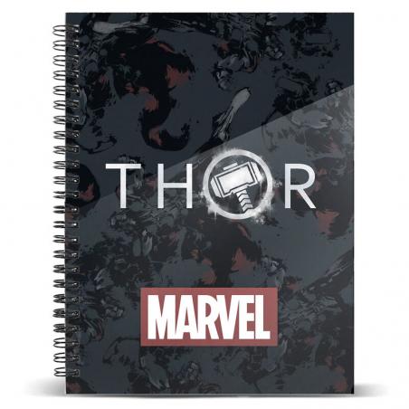 Cuaderno A5 Thor Tempest Marvel - Imagen 1
