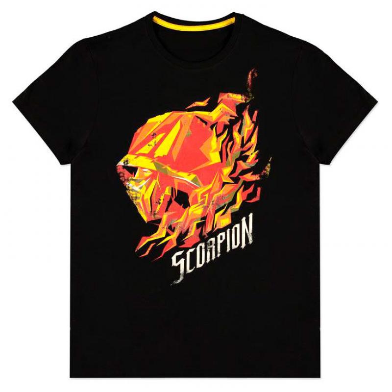 Camiseta Scorpion Flame Mortal Kombat - Imagen 1