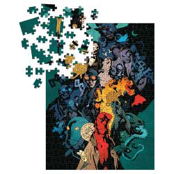 Puzzle His Life and Times Hellboy 1000pzs - Imagen 1