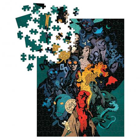 Puzzle His Life and Times Hellboy 1000pzs - Imagen 1