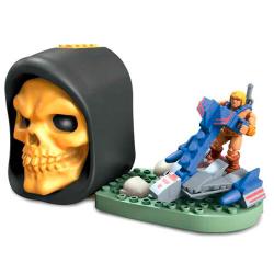 Set Mega Contrux He-Man Jet Sled Masters of the Universe 78pzs - Imagen 1