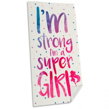 Toalla Im Super Girl - Imagen 1