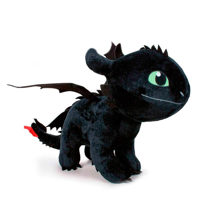 Peluche Desdentao Furia Nocturna Como Entrenar a tu Dragon 3 60cm - Imagen 1