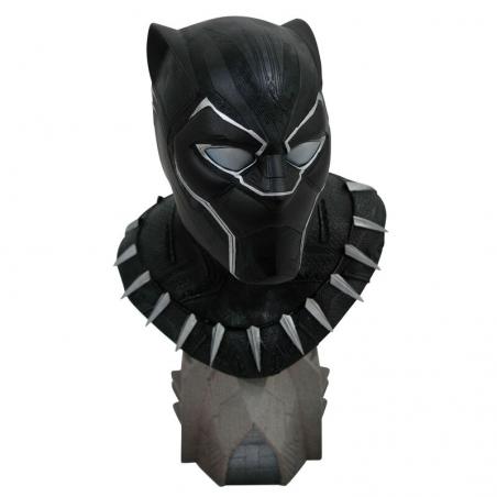 Busto Black Panther Marvel 25cm - Imagen 1