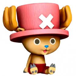 Figura hucha Chibi Chopper Luffy One Piece 16cm - Imagen 1