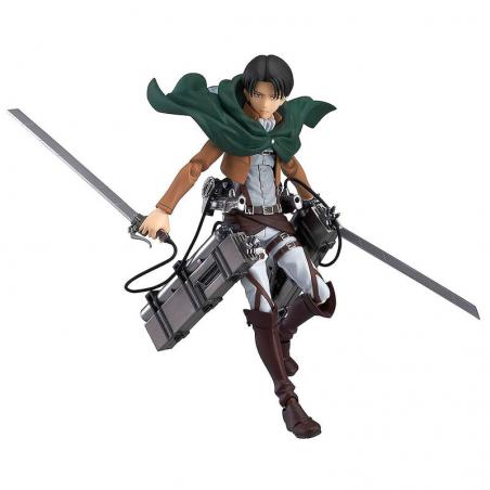 Figura Figma Levi Attack on Titan 14cm - Imagen 1