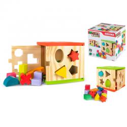 Cubo actividades madera - Imagen 1