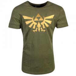 Camiseta Hyrule Pintuck Long Line Zelda Nintendo - Imagen 1