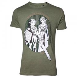 Camiseta Link and Princess Zelda Nintendo - Imagen 1