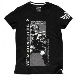Camiseta The Triforce Of Courage Zelda Nintendo - Imagen 1