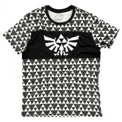 Camiseta Triforce Checker Zelda Nintendo - Imagen 1