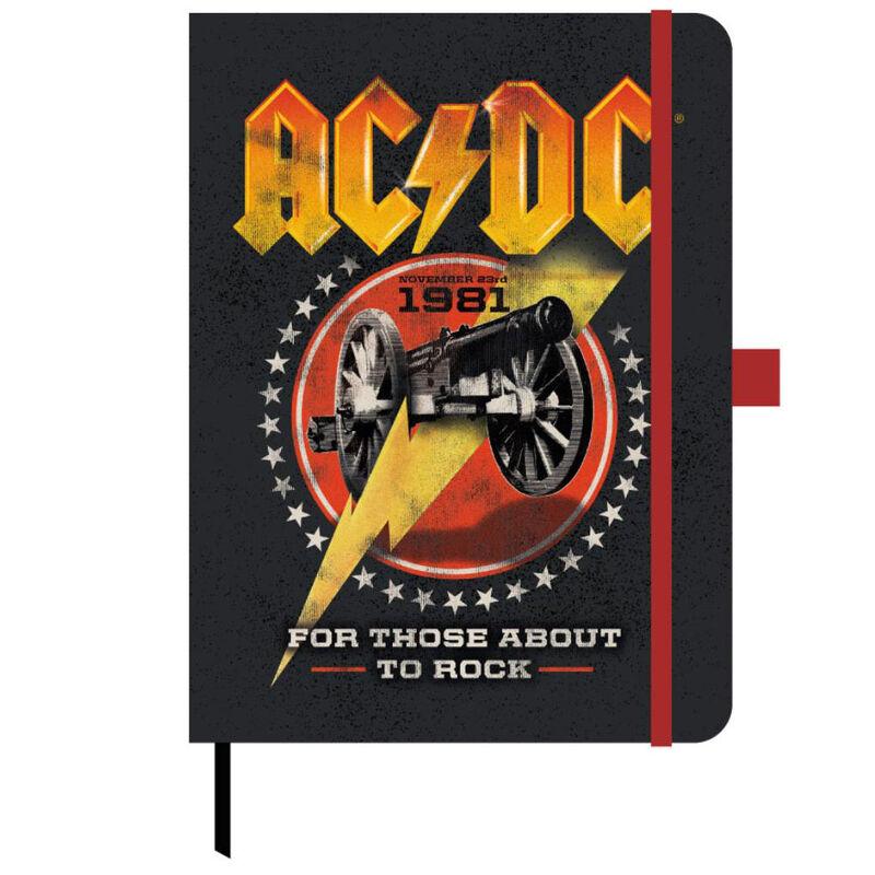Cuaderno A5 ACDC - Imagen 1