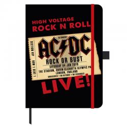 Cuaderno A5 ACDC - Imagen 1