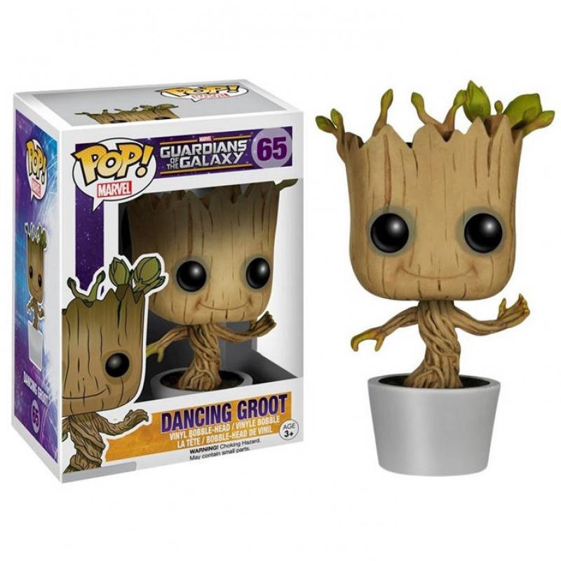 Figura POP Marvel Guardianes de la Galaxia Dancing Groot - Imagen 1