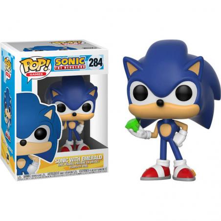 Figura POP Sonic with Emerald - Imagen 1