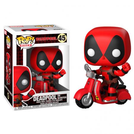 Figura POP Marvel Deadpool & Scooter - Imagen 1