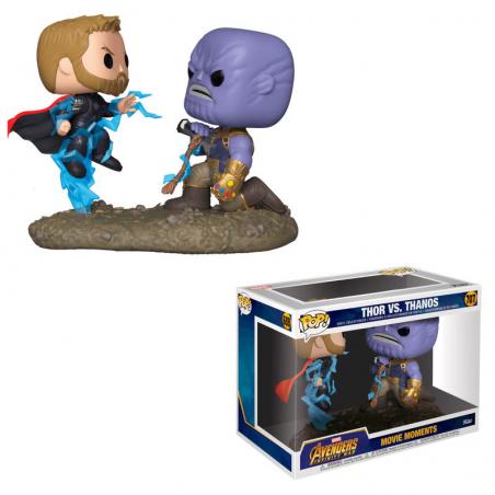 Figura POP Marvel Avengers Thor vs Thanos - Imagen 1