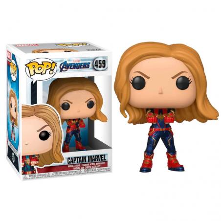 Figura POP Marvel Avengers Endgame Captain Marvel - Imagen 1