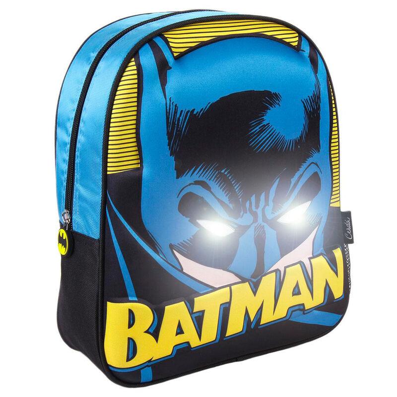 Mochila 3D luces Batman DC Comics 31cm - Imagen 1