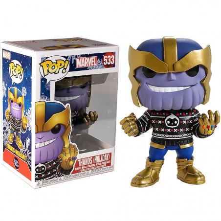 Figura POP Marvel Holiday Thanos - Imagen 1