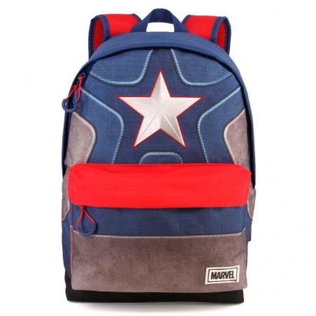 Mochila Capitan America Marvel adaptable 42cm - Imagen 1