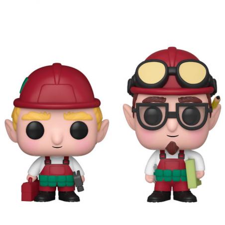 Set 2 figuras POP Holiday Randy & Rob - Imagen 1